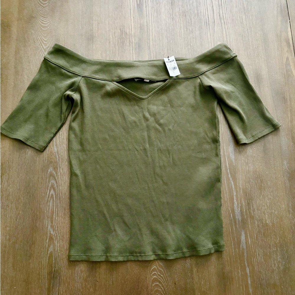 Express One Eleven Knit Top